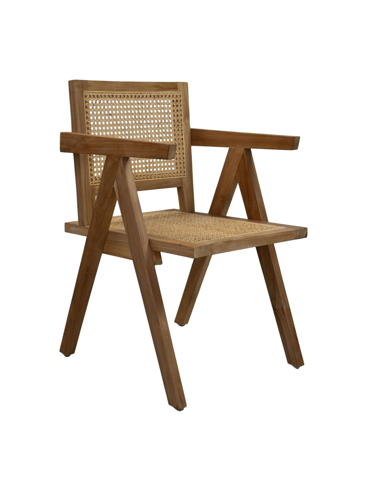 Teak wood office chair clearance