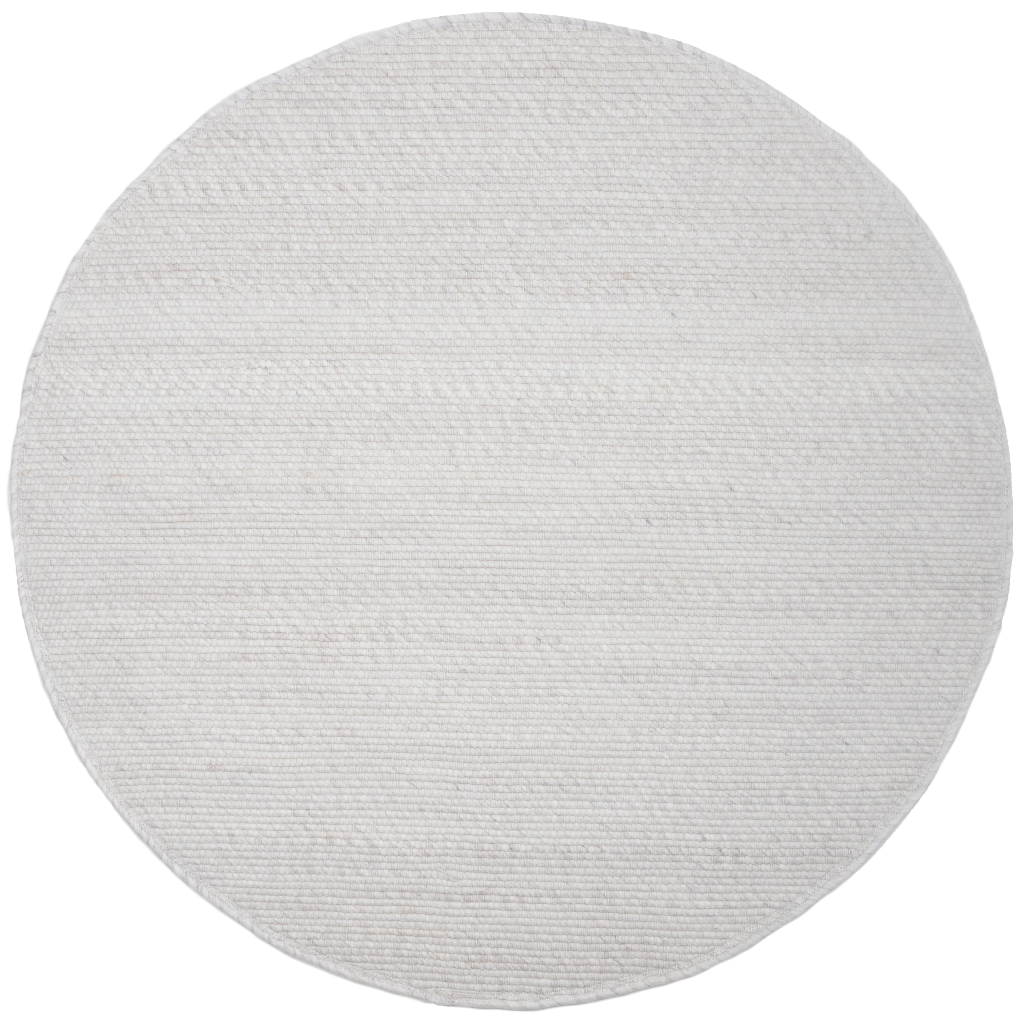 Round on sale wool rug