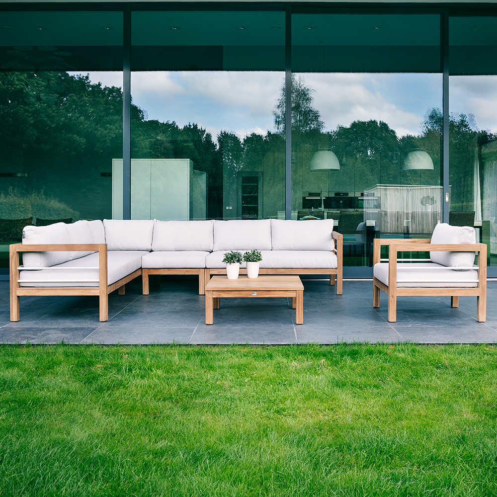 Applebee Lounge tuinset aluminium | Global Furniture Wonen